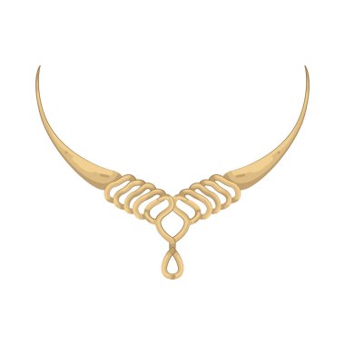 Altın kolye, boynuna takılan bir takı aksesuarıdır..