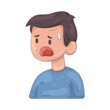 Soğuk terleme yoğun endişe, korku ya da stres tepkilerini simgeler..