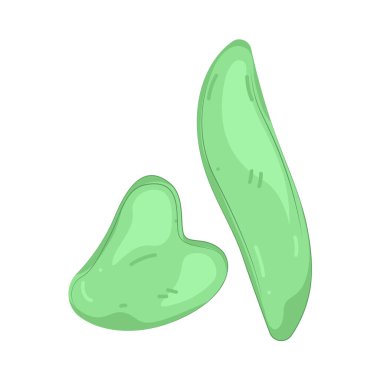 Gua sha taşı yüz kaslarını şekillendirmek ve gevşetmek için kullanılan bir masaj aracıdır..