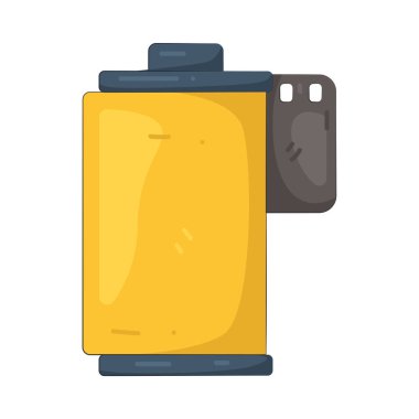 A film roll is a long strip of photographic film used to record moving images