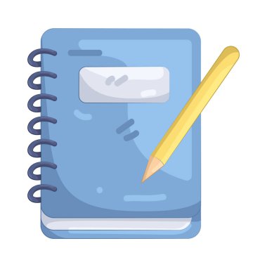 Düşünceleri, çizimleri ve ilham kaynaklarını yakalamak için bir defter kullanılır..