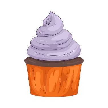 Cupcake, Cadılar Bayramı tasarımlarıyla süslenmiş tatlı bir ikramdır..