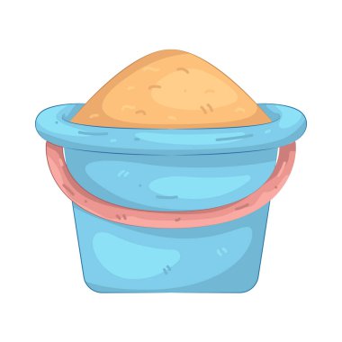 Kum kovası kum veya su taşımak için kullanılır..