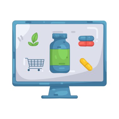 Çevrimiçi eczane, ilaç, sağlık ürünleri ve tıbbi malzemeler satan dijital bir mağazadır..