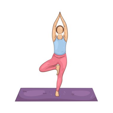 Ağaç duruşu denge, istikrar ve zihinsel odaklanmayı geliştirir.