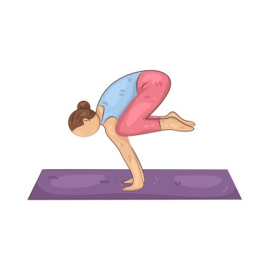 Karga duruşu güç, odaklanma ve güven oluşturan bir kol dengesidir..