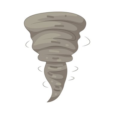 Bir hortum, iklim değişikliğiyle şiddetlenen aşırı hava olaylarını temsil eder..