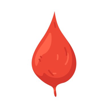 Kan damlası dolaşımı, yaşamı ve oksijen ve besinlerin taşınmasını sembolize eder..