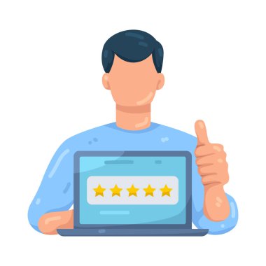 Bu anahtar hissedar etkisi olarak müşteri geri bildirimini sembolize eder.