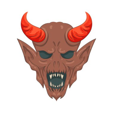 Korkunç bir iblis kötülüğü, korkuyu ve karanlık doğaüstü güçleri simgeler..