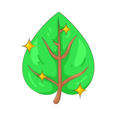 Bir yaprak doğayı, ilhamı ve organik yaratıcılığı temsil eder..