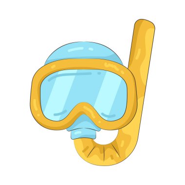 Bir dalış maskesi yüzmek veya şnorkelle dalmak için açık sualtı görüşü sağlar.