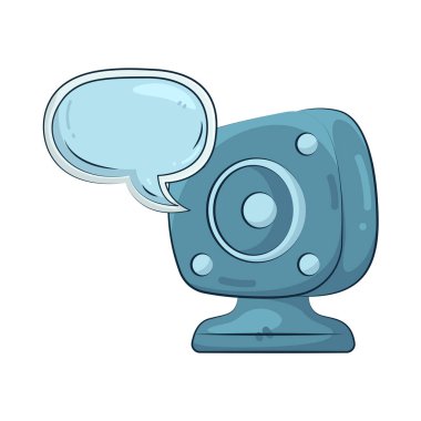 Bir web kamerası video iletimi yoluyla görsel iletişim sağlar.