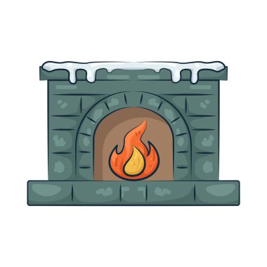 Şömine sıcaklığı, rahatlığı ve sıcacık kış anlarını temsil eder..