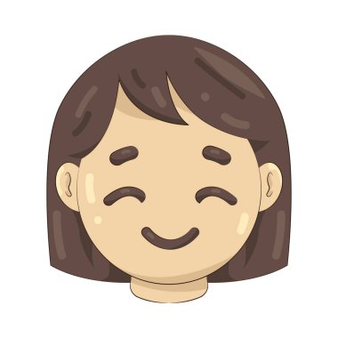 Gülümseyen bir kız pozitifliğini, sıcaklığını ve keyifli bir ruh halini ifade eder..