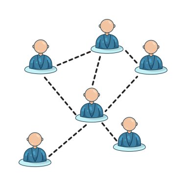 Ortaklık sonuçlarından etkilenen ve yararlanan yatırımcı partileri sembolize eder.