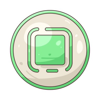 Durdurma düğmesi, çalmayı durdurma veya ses ve video uygulamalarında kaydı temsil eder.