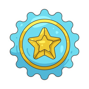 Yıldız rozeti tanınma, ödül ya da doğrulanmış kaliteyi temsil eder..