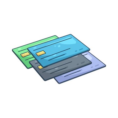 Yığılmış kredi kartları birden fazla kart, hesap ya da ödeme seçeneklerini temsil eder.