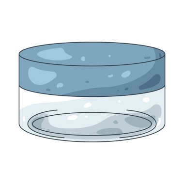 Boş bir krema kavanozu cilt ürünlerini depolamak için yeniden kullanılabilir bir kaptır..