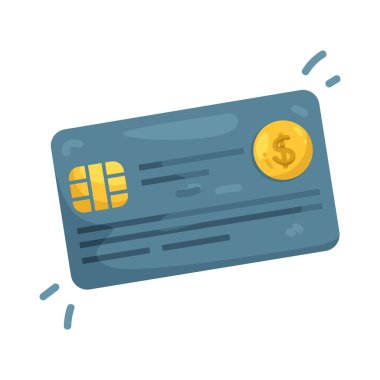 Kredi kartı, nakit ödeme ve kredi kullanımını temsil eder.