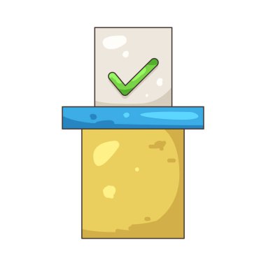 Oy sandığı, seçmenlerin adil ve gizli bir seçim için oy kullandıkları güvenli bir konteynır..