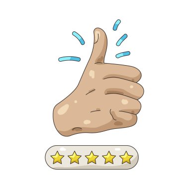 Baş parmak işareti bir ürün, hizmet veya fikir ile olumlu geri bildirim, onay veya anlaşmayı sembolize eder.