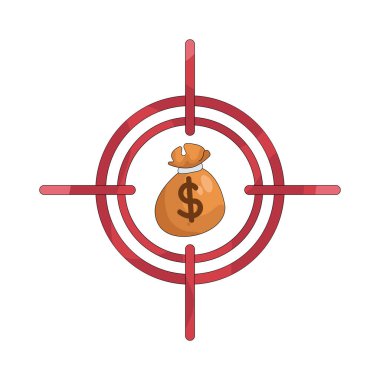 Hedef, belirli bir hedefi ya da bir iş hedefini sembolize eder