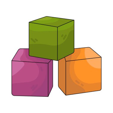 Blok, motor becerileri geliştirmek, saymak ve geliştirmek için kullanılan eğitici oyuncakları temsil eder..