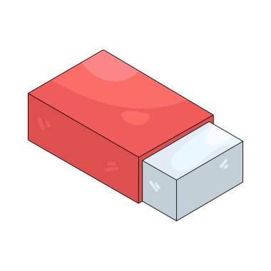 Kalem işaretlerini silmek ve hataları düzeltmek için bir silgi kullanılır.