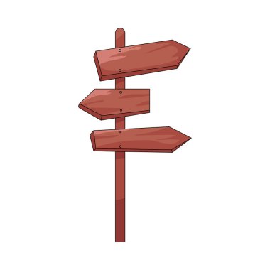 Otoyollarda ve yabancı yollarda yolculara yol gösteren bir işaret..