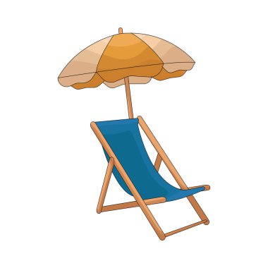 Plaj sandalyesi rahatlamak ve okyanus manzarasının tadını çıkarmak için rahat bir yer sağlar..