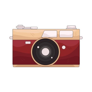 Klasik fotoğraf makinesi, zamansız tasarım ve manuel kontrollü klasik fotoğrafçılığı temsil eder..