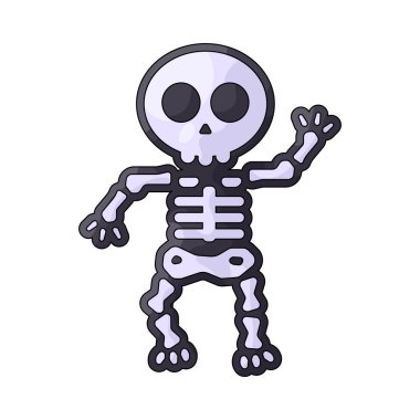 İskelet, çıplak kemiklerden yapılmış ürkütücü bir cadılar bayramı figürüdür. Karanlıkta tıngırdayan ve gecenin ürkütücü ve rahatsız edici ruhunu simgeleyen bir figürdür..