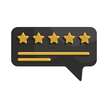 Müşteri değerlendirmesi satın alma kararlarını etkileyen alıcı geribildirimi ve reytingleri temsil eder.