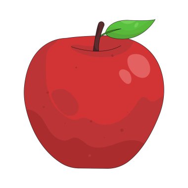Elma sağlıklı beslenme ve koruyucu sağlık hizmetlerini sembolize eder..
