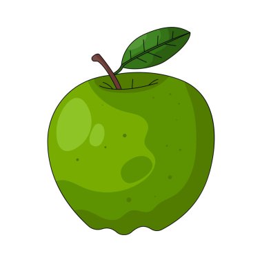 Yeşil elma gevrek, hafif tart meyvesi sıklıkla taze ya da tatlı olarak yenir..