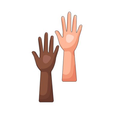 Kaldırılmış bir el, yemin etmeyi ya da mahkemede doğruyu söylemek için yemin etmeyi sembolize eder..