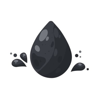 Petrol damlası, endüstriyel bağlamda sıvı petrol veya yağlamayı temsil eden bir semboldür..