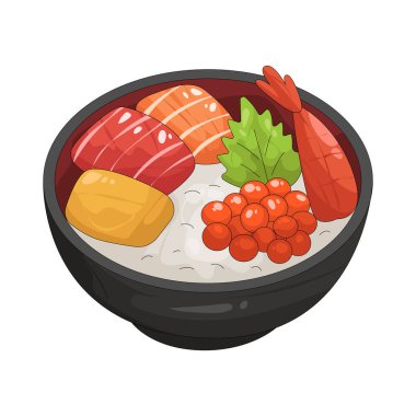 Kaisendon, üzerine çeşitli taze sashimi ve baharatlı pirinç servis edilen bir Japon deniz ürünleri kasesidir..