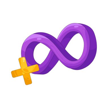 Artı işaretli sonsuzluk sınırsız potansiyeli ve sürekli gelişimi temsil eder..