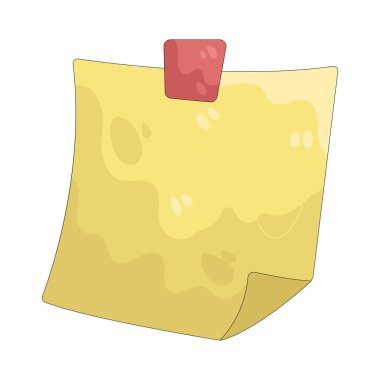 Yapışkan bir not, geçici notlar veya hatırlatıcılar için bir tarafında yapıştırıcı olan küçük bir kağıt parçasıdır..