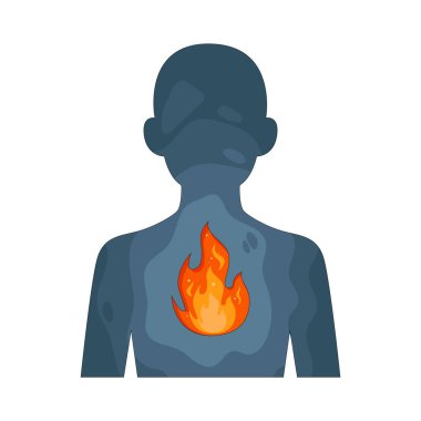 Ateşli bir adam tutkuyu, coşkuyu ve gençliğin yanan ruhunu temsil eder..