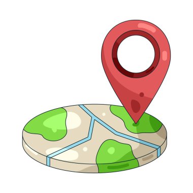 Konum iğnesi, belirli bir yeri veya hedefi vurgulamak için dijital veya yazdırılmış haritalarda kullanılan bir işaret simgesidir..