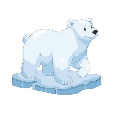 Kutup ayısı, kışın hayatta kalmayı ve gücü sembolize eden, dondurucu ortama adapte olmuş büyük beyaz bir kutup hayvanıdır..