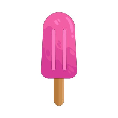 A popsicle symbolizes icy flavor and colorful fun that helps beat the summer heat.