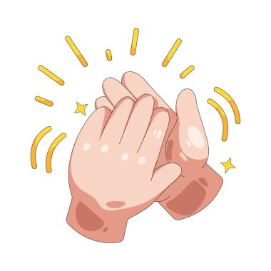 El çırpmak takdiri, tebrikleri ve teşvikleri simgeler..