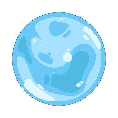 Kabarcık, sabun çözeltisinden oluşan, havada hafifçe süzülen hassas, şeffaf bir küredir..