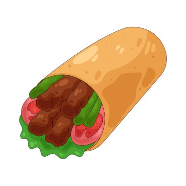 Burrito, içi pirinç, et, fasulye ve sebzelerle dolu yumuşak bir tortilla dürümüdür..