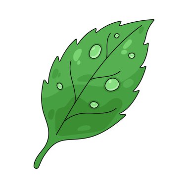 Yeşil yaprak doğayı, büyümeyi ve çevre dostu eylemleri sembolize eder..